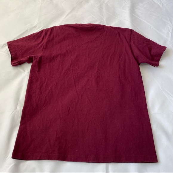 Warranted to be a Pendleton maroon graphic short sleeve tee shirt size medium - Picture 2 of 6